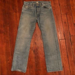 RRL Ralph Lauren Japan Selvedge Denim Jeans Size 34x34